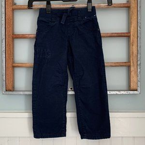 Gymboree navy pull on pants 3T